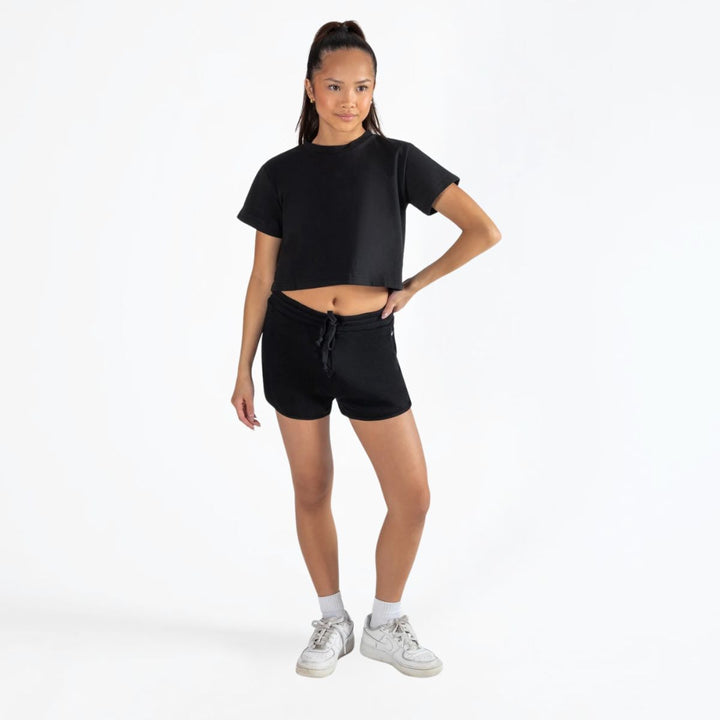 Energetiks Parker Round Neck Cropped Children Dance Tee