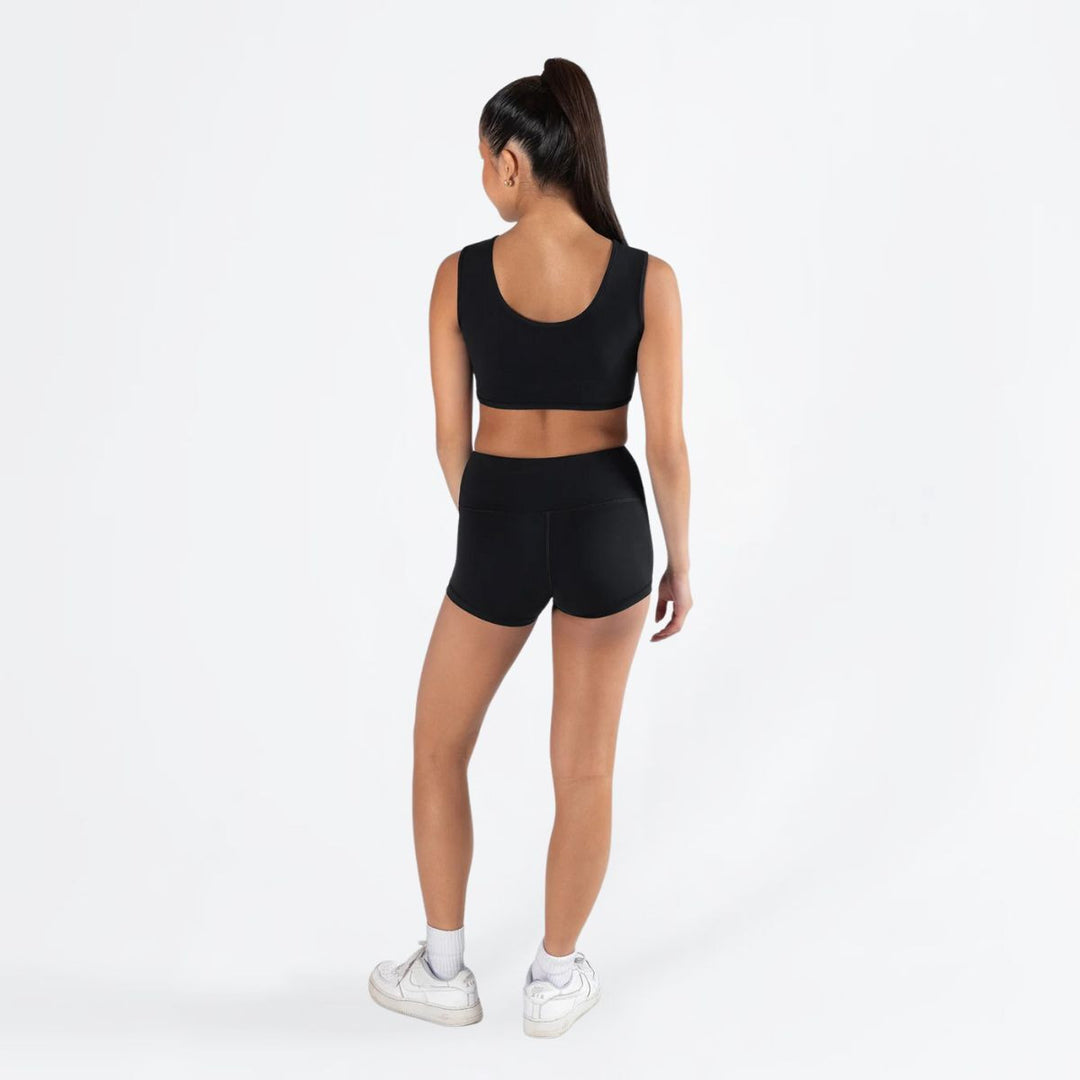 Energetiks Girls Portman Square Back Dance Crop Top