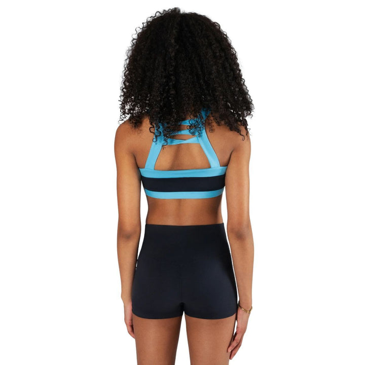Energetiks Girls Remi Twist Back Supportive Dance Crop Top