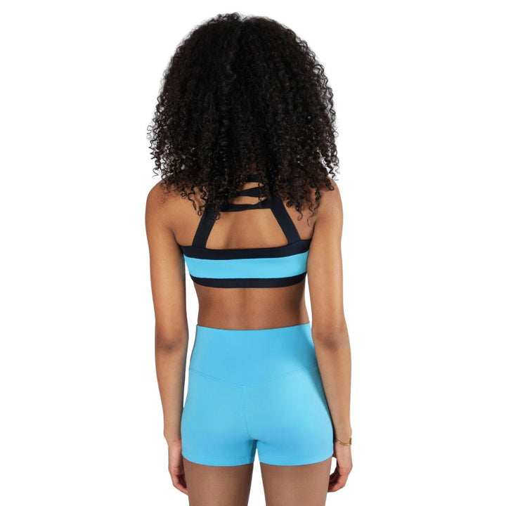 Energetiks Girls Remi Twist Back Supportive Dance Crop Top
