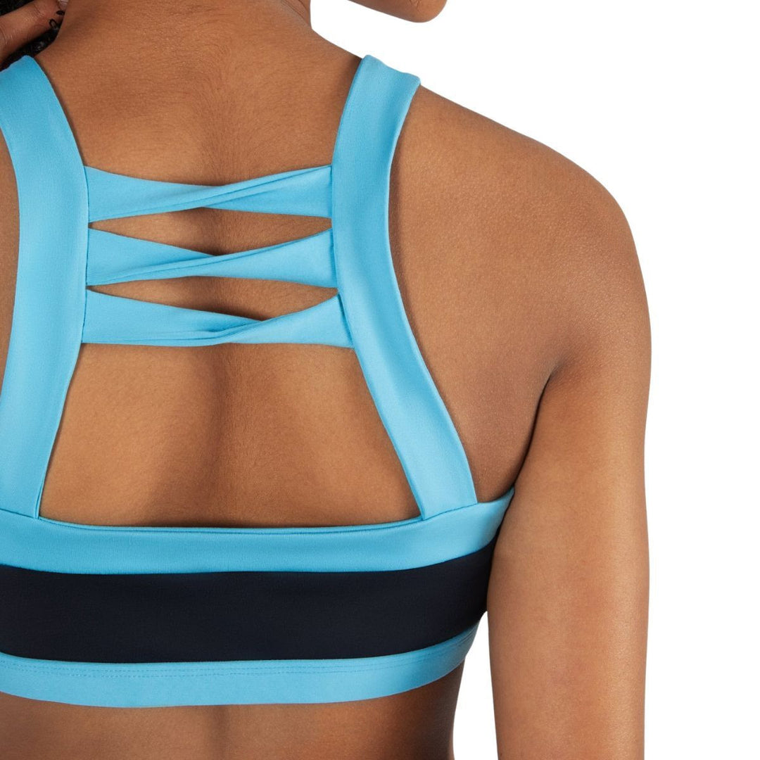 Energetiks Girls Remi Twist Back Supportive Dance Crop Top