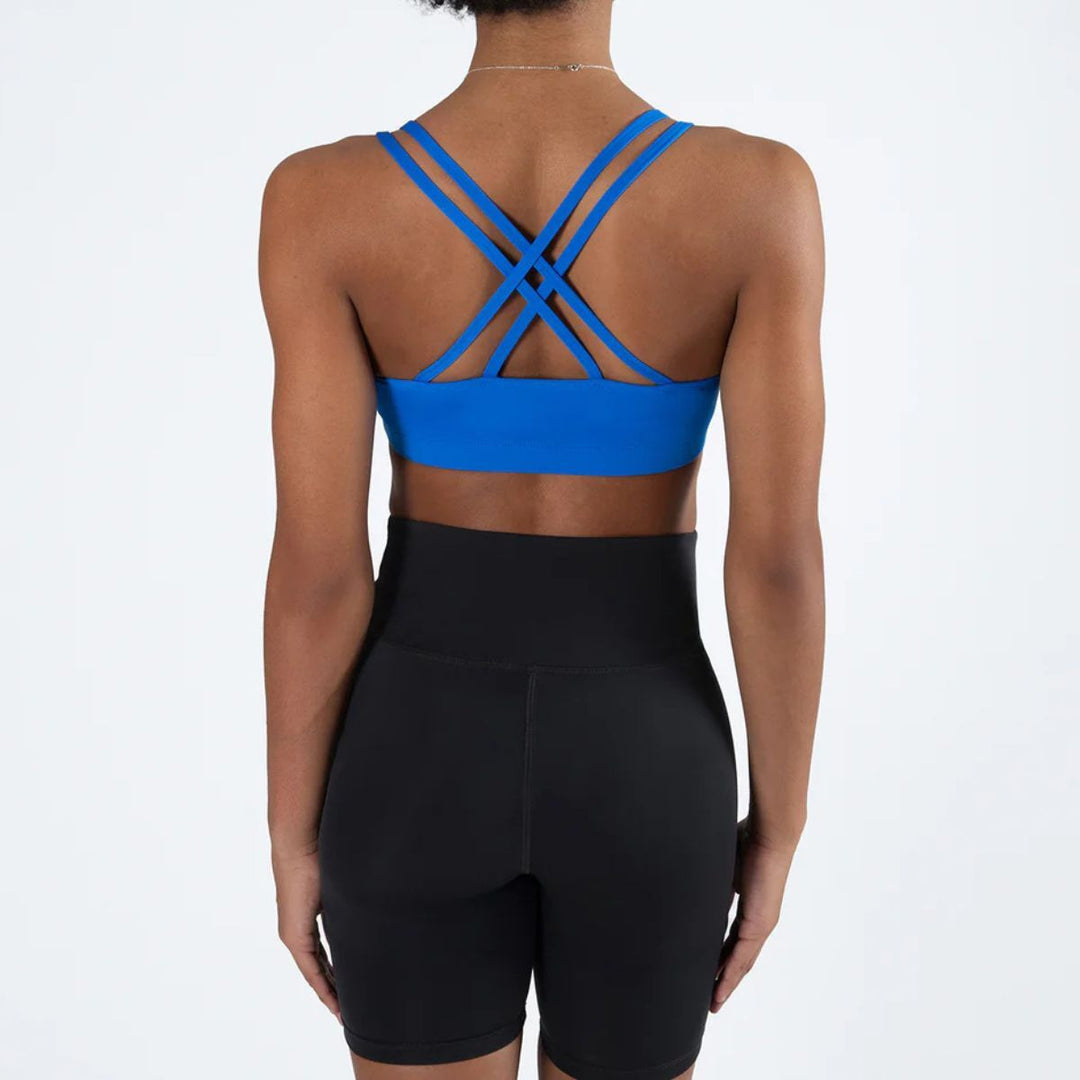 Energetiks Women Roxy Cross Back Supportive Dance Crop Top