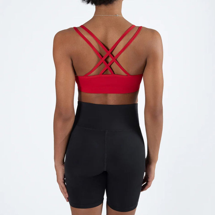 Energetiks Women Roxy Cross Back Supportive Dance Crop Top