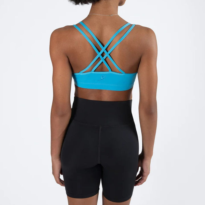 Energetiks Women Roxy Cross Back Supportive Dance Crop Top
