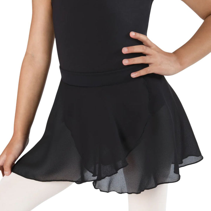 Energetiks Girls Ruby Pull-On Mock Wrap Dance Skirt