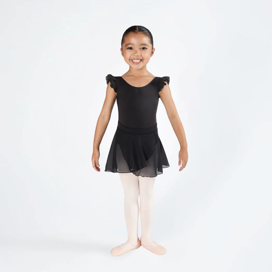 Energetiks Girls Ruby Pull-On Mock Wrap Dance Skirt