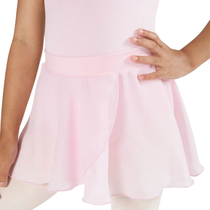 Energetiks Girls Ruby Pull-On Mock Wrap Dance Skirt