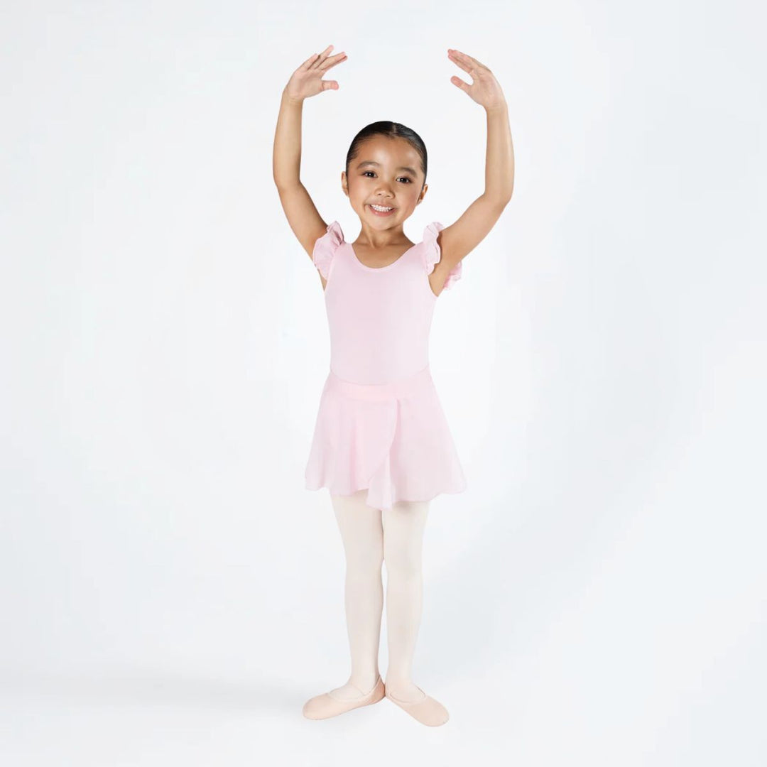 Energetiks Girls Ruby Pull-On Mock Wrap Dance Skirt