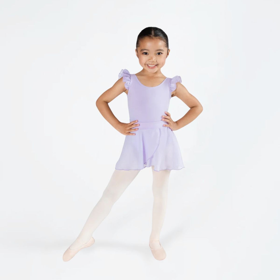 Energetiks Girls Ruby Pull-On Mock Wrap Dance Skirt