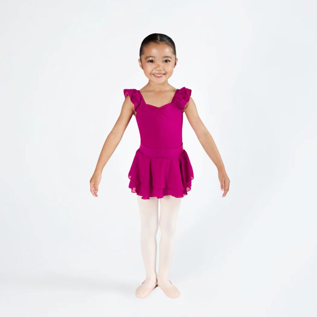 Energetiks Girls Sarah Georgette Layered Dance Skirt