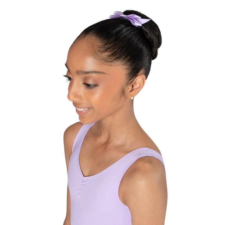 Energetiks Satin Hair Bow with Tails and Comb Accessory