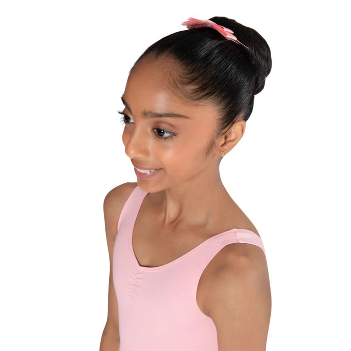 Energetiks Satin Hair Bow with Tails and Comb Accessory