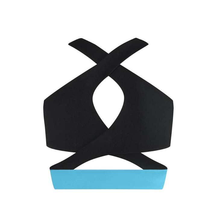 Energetiks Girls Skyler Cross Back Supportive Dance Crop Top