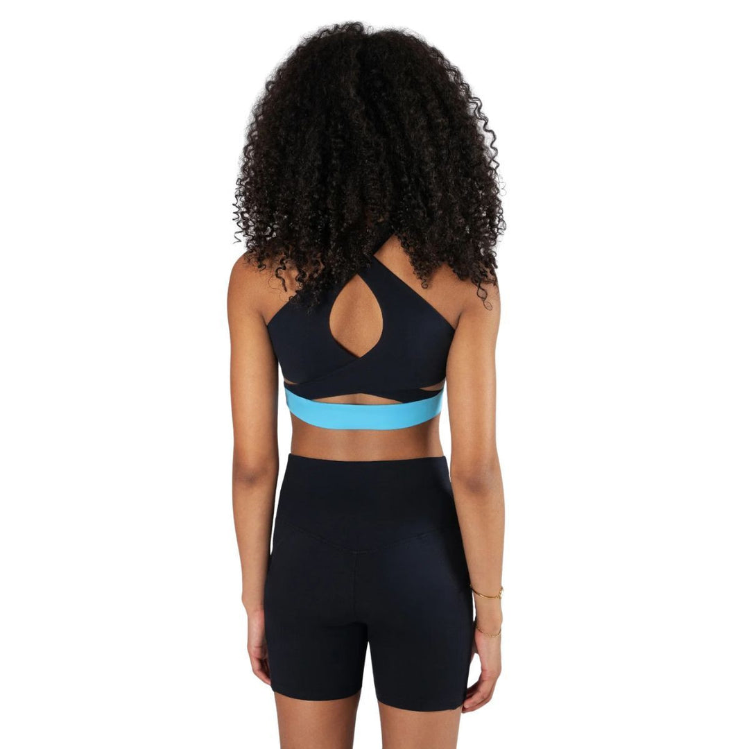 Energetiks Girls Skyler Cross Back Supportive Dance Crop Top