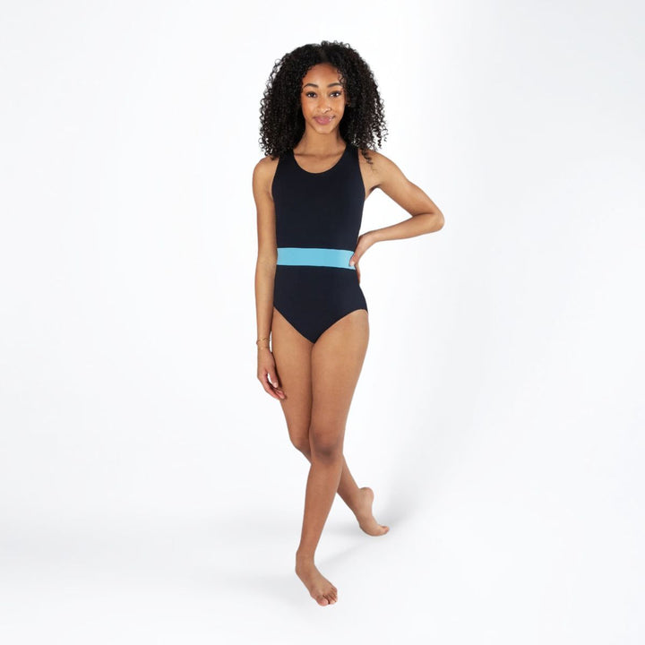 Energetiks Girls Skyler Cross Back Supportive Dance Leotard