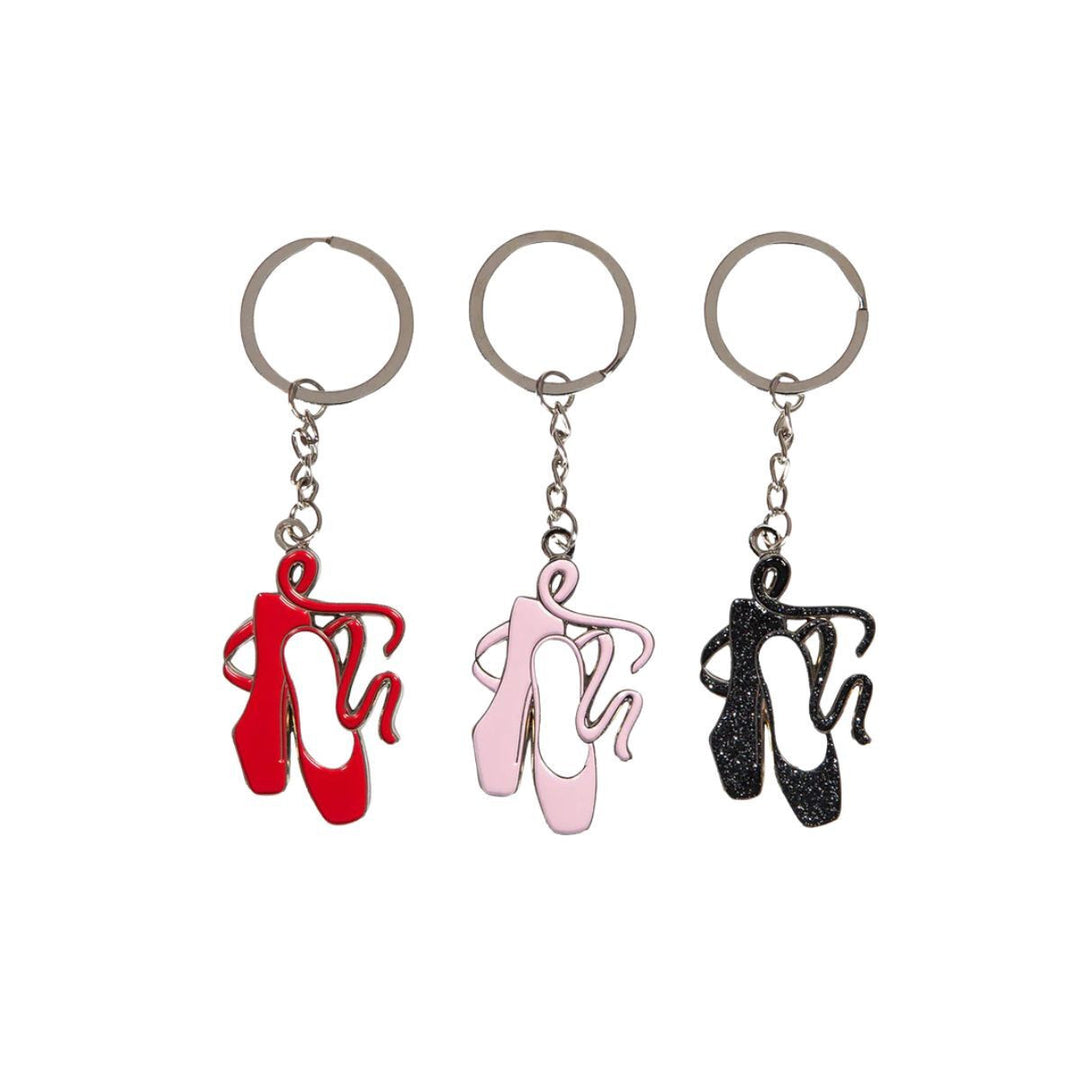 Energetiks Soft Enamel Pointe Shoe Keyring Gift Accessory