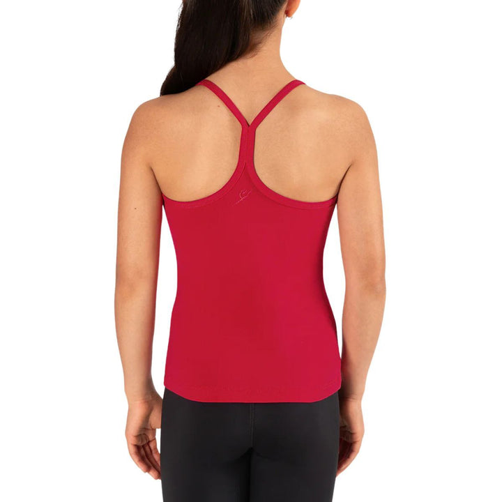 Energetiks Girls Teagan Fine Straps Racer Back Dance Singlet