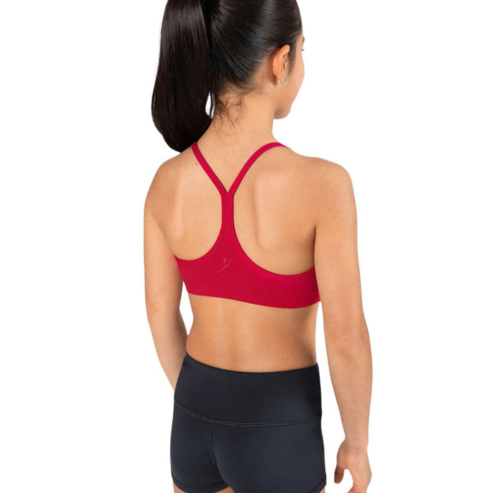 Energetiks Girls Teagan Racer Back Supportive Dance Crop Top