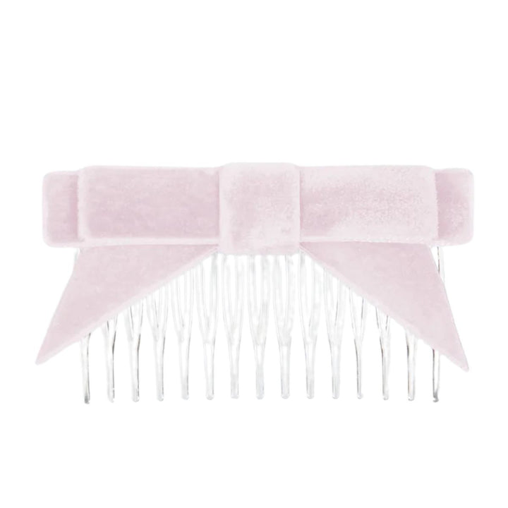 Energetiks Velvet Hair Bow with Tails and Comb Accessory