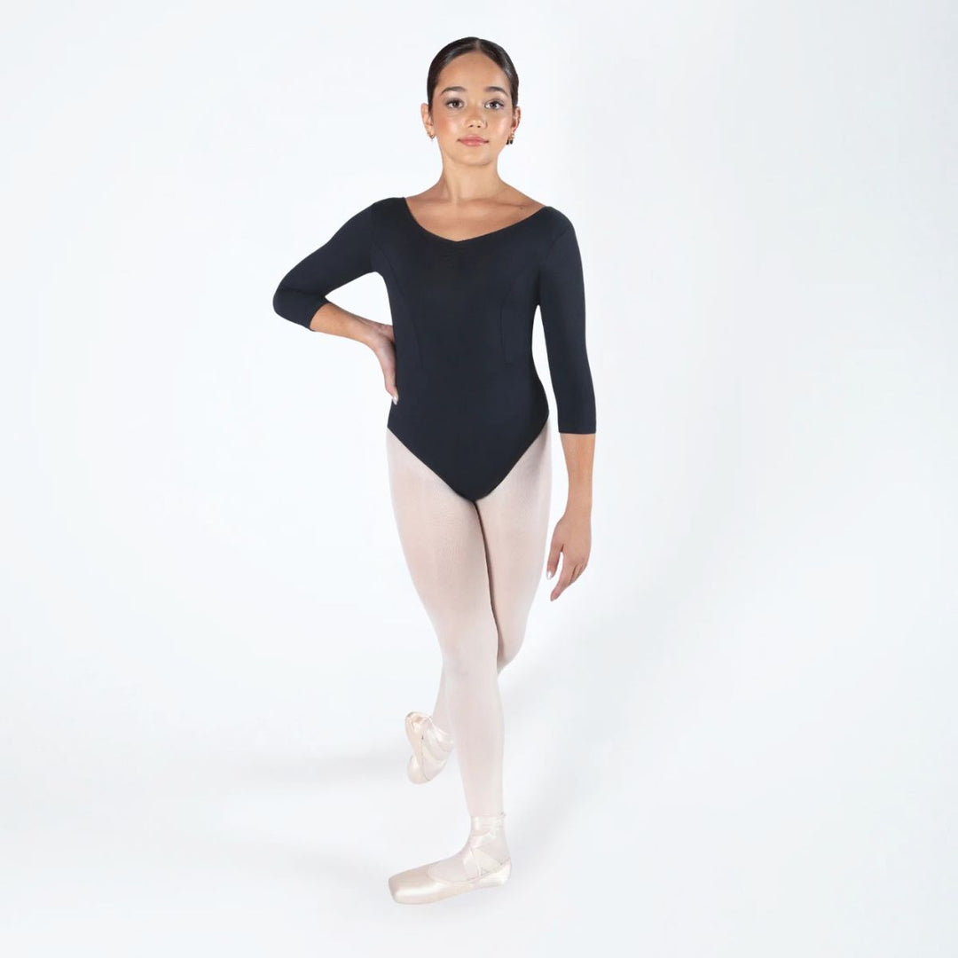 Energetiks Veronica 3/4 Sleeve Dance Leotard Children Sizes