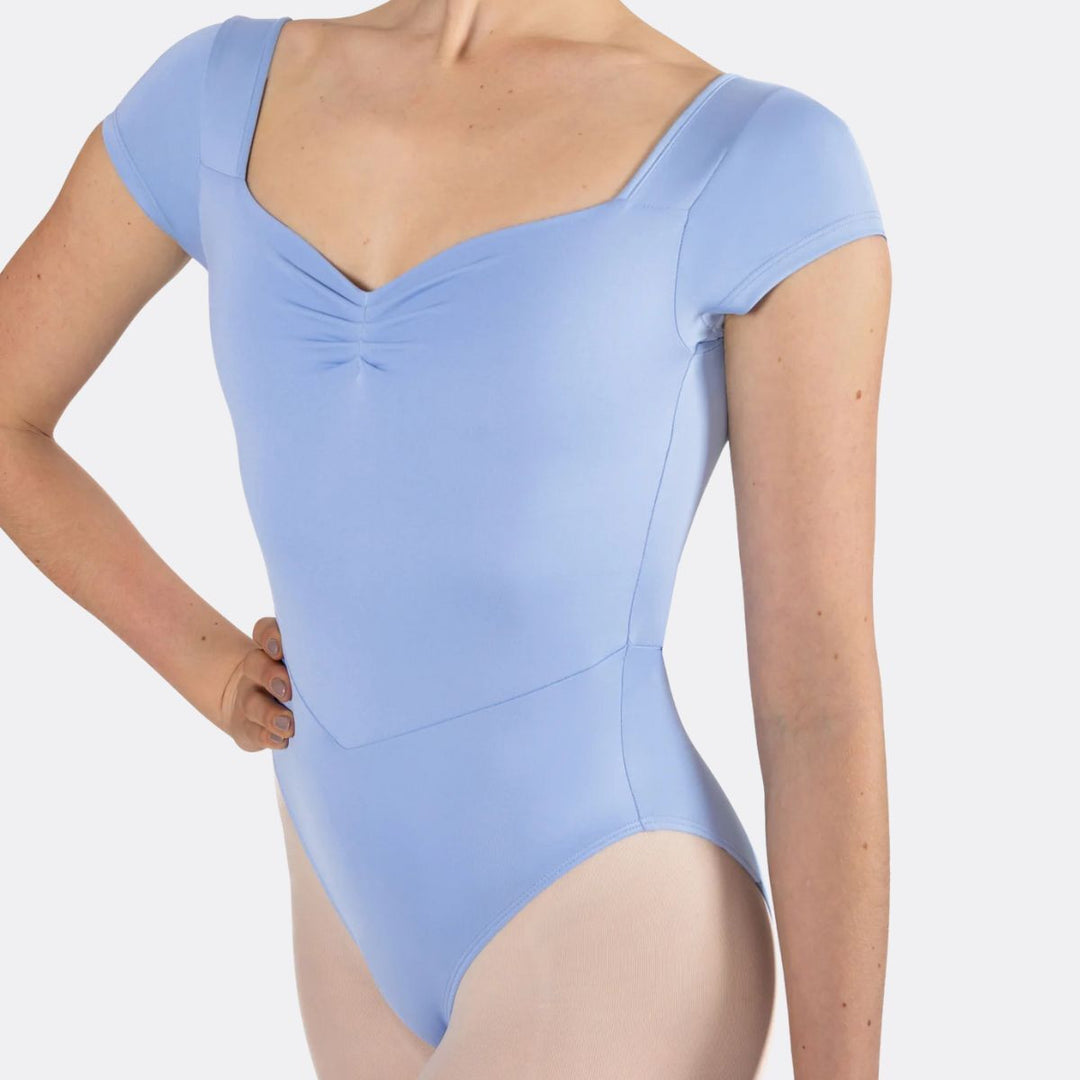 Energetiks Womens Veronica Pleat Sweetheart Ballet Leotard