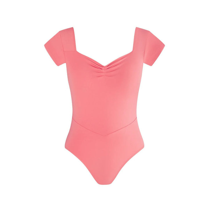 Energetiks Womens Veronica Pleat Sweetheart Ballet Leotard