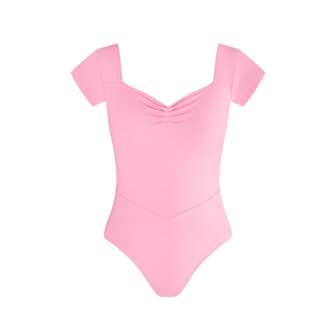 Energetiks Womens Veronica Pleat Sweetheart Ballet Leotard