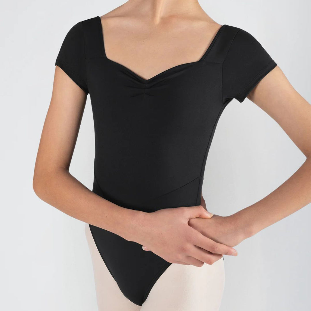 Energetiks Girls Veronica Pleat Sweetheart Ballet Leotard