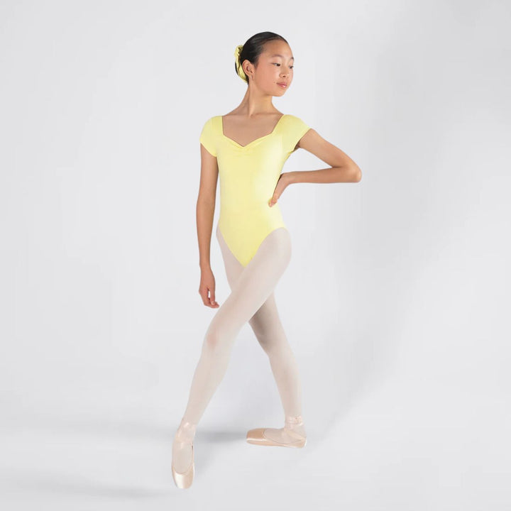 Energetiks Girls Veronica Pleat Sweetheart Ballet Leotard
