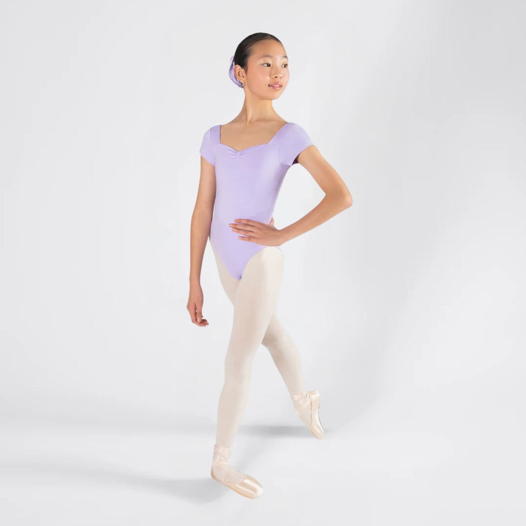 Energetiks Girls Veronica Pleat Sweetheart Ballet Leotard