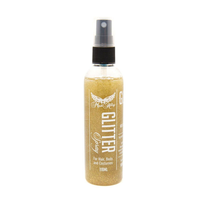 Mad Ally Non-Sticky Hair, Body and Costume Glitter Spray