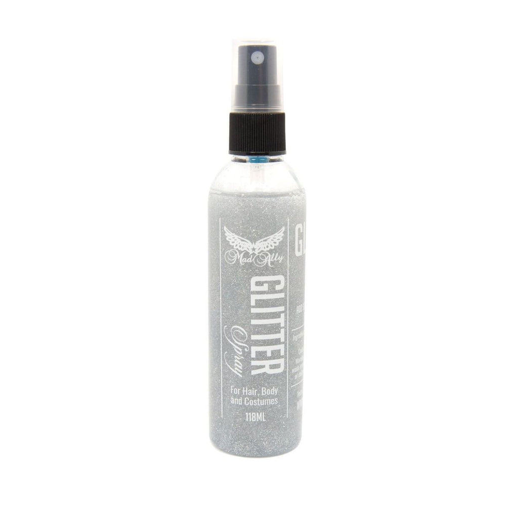 Mad Ally Non-Sticky Hair, Body and Costume Glitter Spray
