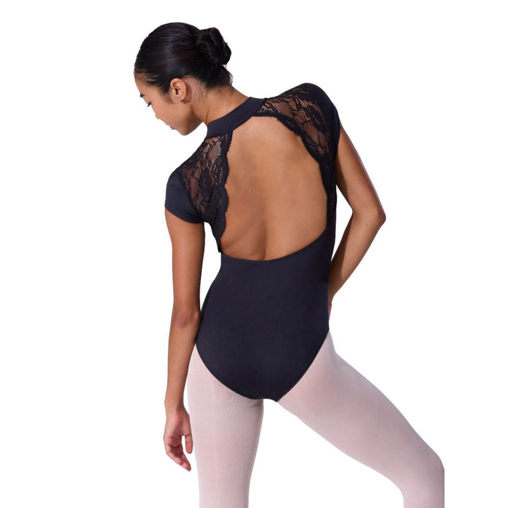 Soft Elegance Short Sleeve Princess Leotard Womens Sizes
