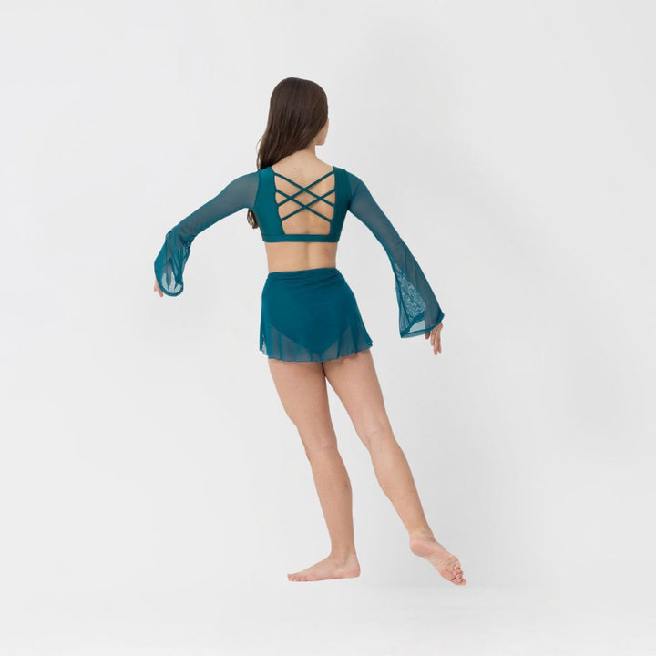 Studio 7 Dancewear Womens Clara Mesh Skirt Dance Costume