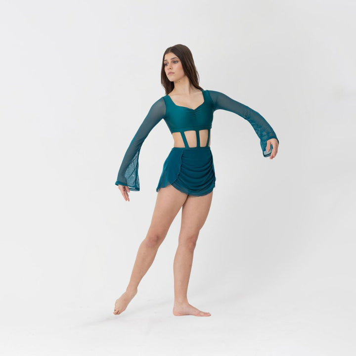 Studio 7 Dancewear Womens Clara Mesh Skirt Dance Costume