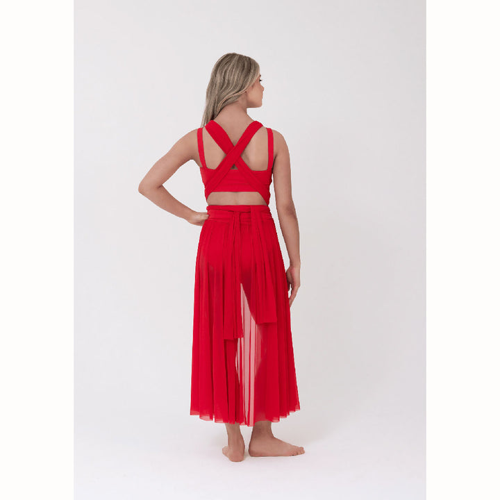 Studio 7 Dancewear Convertible Mesh Womens Overdress
