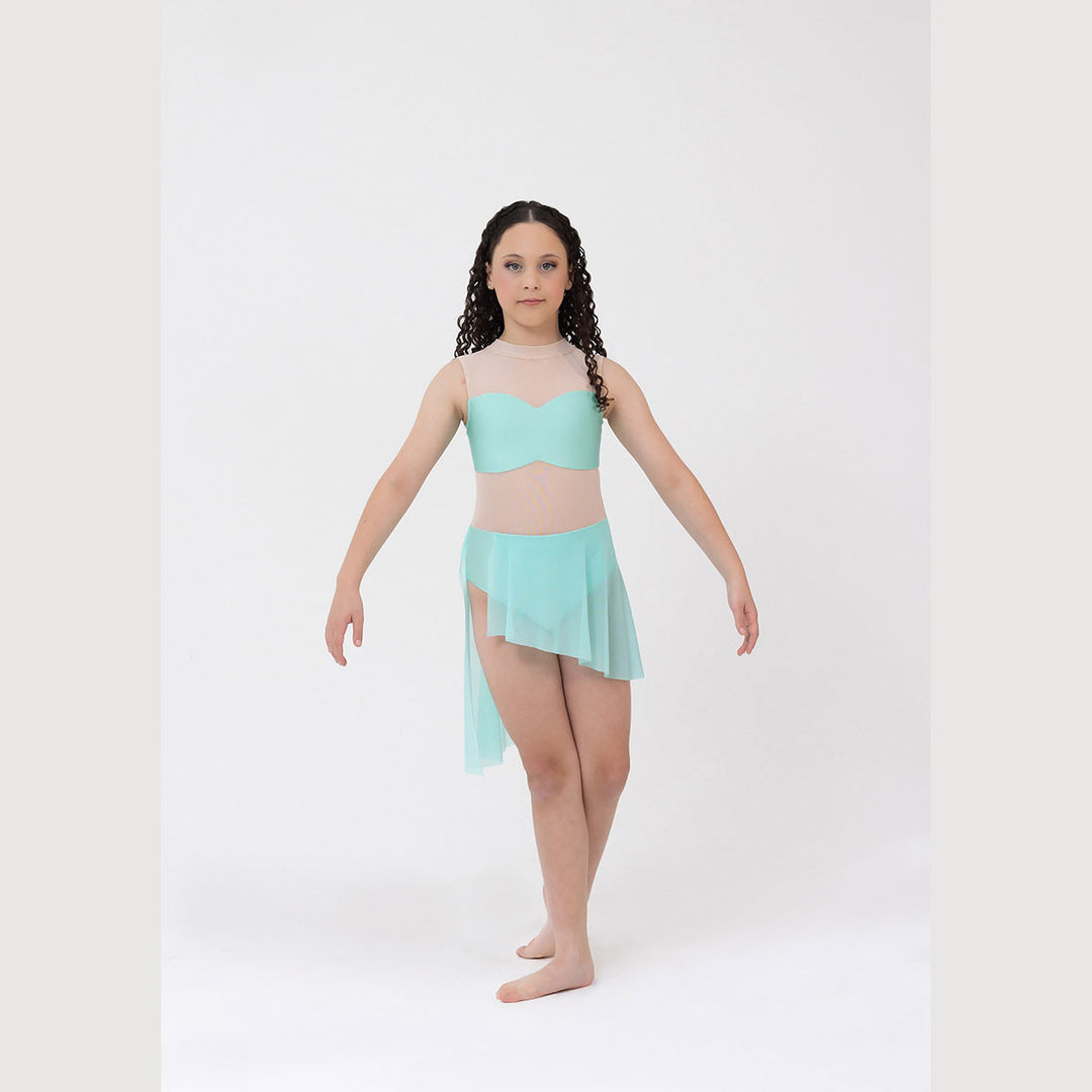 Studio 7 Dancewear Hailey Dress girl wearing Mint