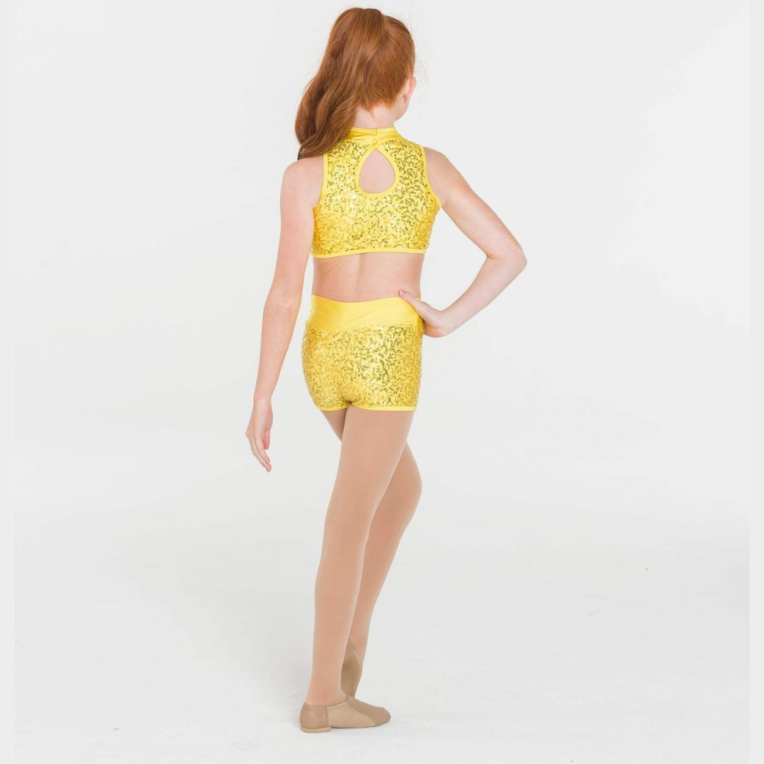 Studio 7 Dancewear Attitude Sequin Dance Shorts Adult Sizes