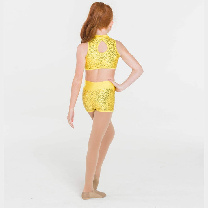 Studio 7 Dancewear Attitude Sequin Dance Shorts Adult Sizes