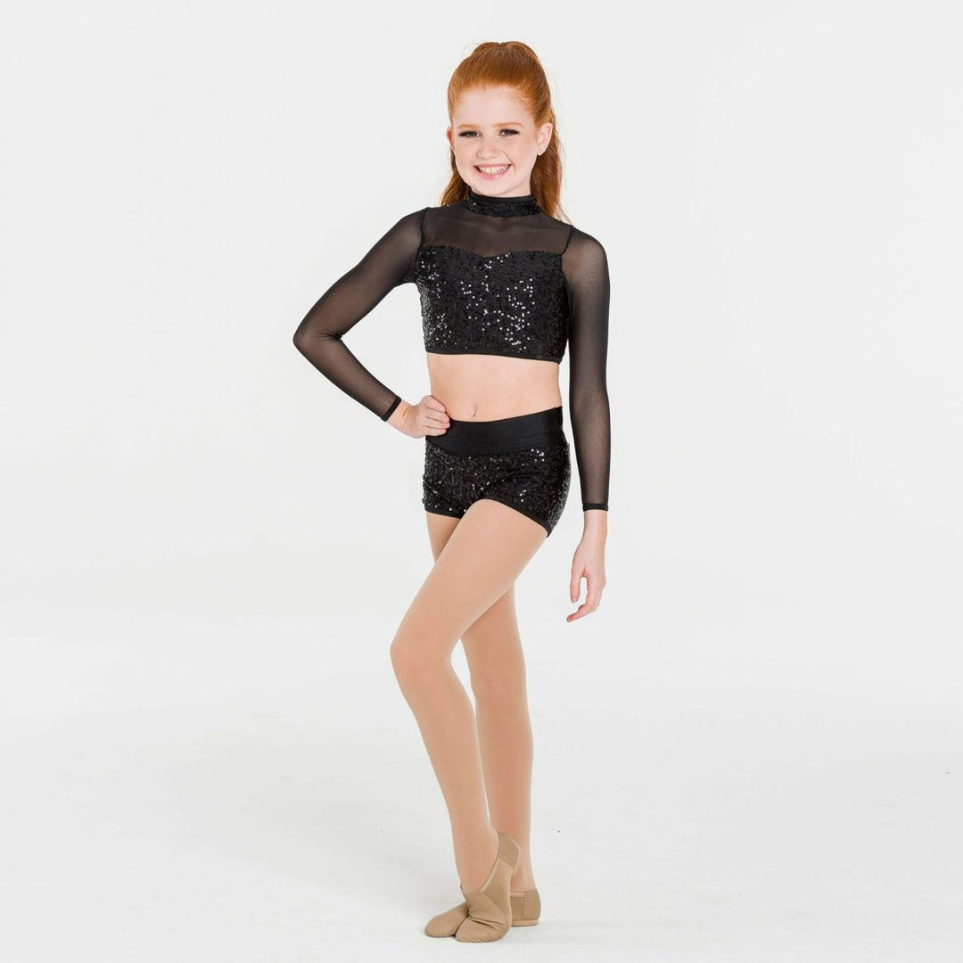 Studio 7 Dancewear Attitude Sequin Shorts Children Sizes