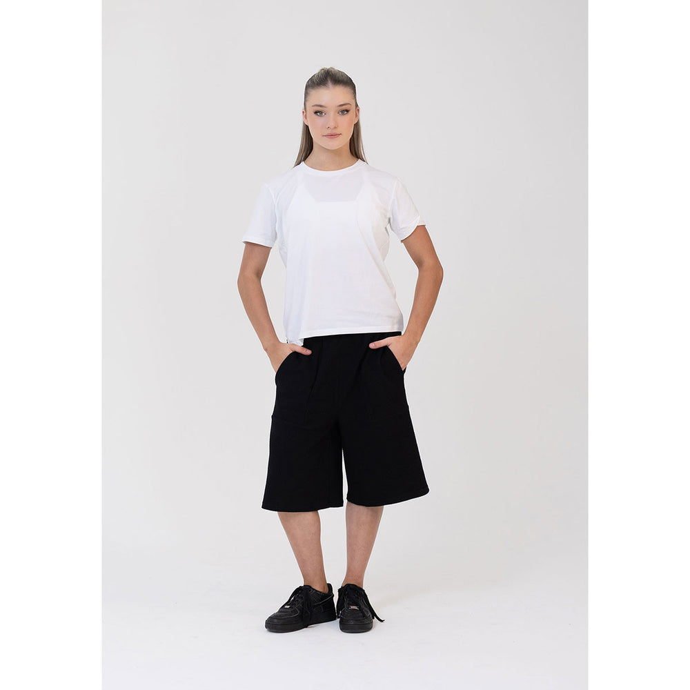 Studio 7 Dancewear Classic Girls Studio Tee White worn