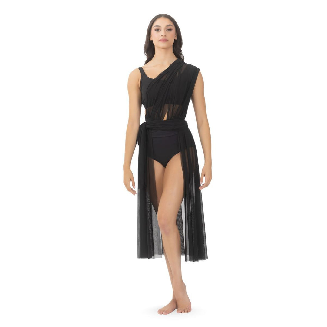 Studio 7 Dancewear Convertible Mesh Overdress Adult Sizes