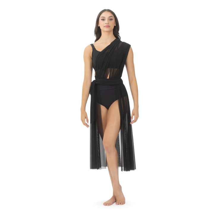 Studio 7 Dancewear Convertible Mesh Overdress Adult Sizes