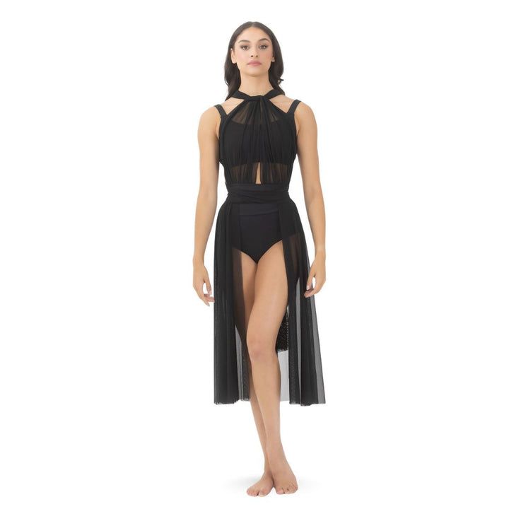Studio 7 Dancewear Convertible Mesh Overdress Adult Sizes