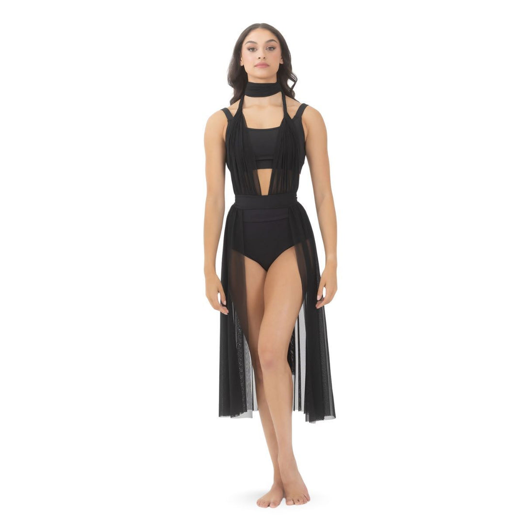 Studio 7 Dancewear Convertible Mesh Overdress Adult Sizes