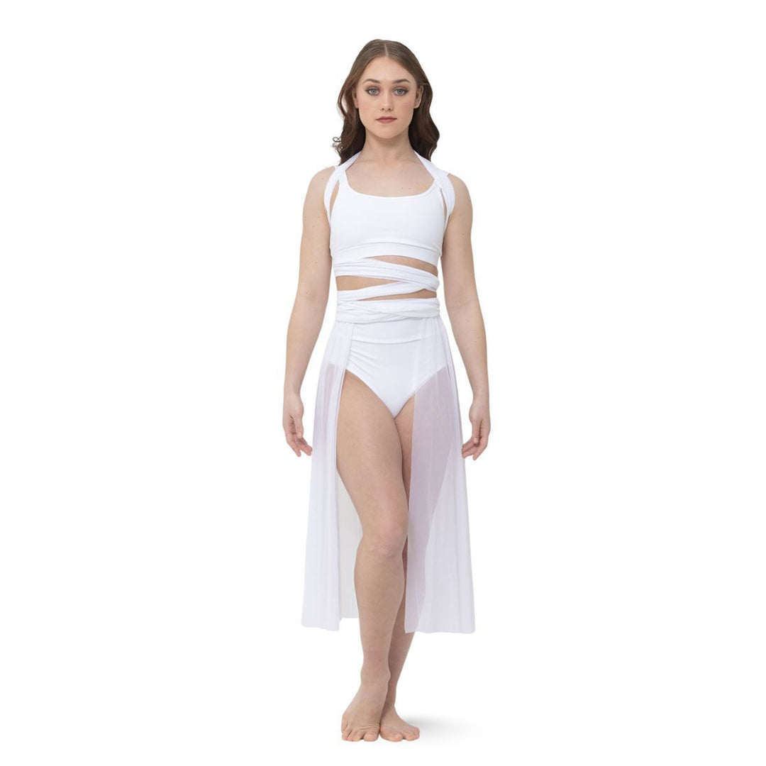 Studio 7 Dancewear Convertible Mesh Overdress Adult Sizes