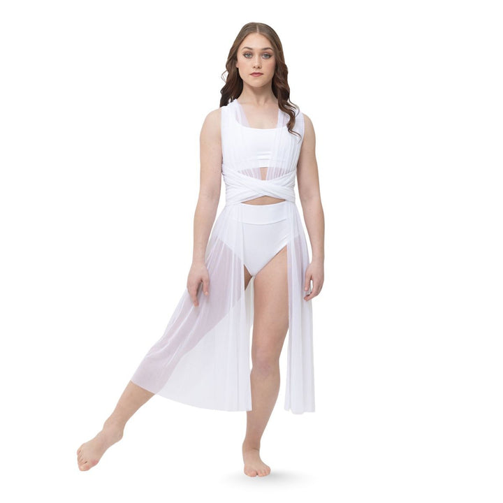 Studio 7 Dancewear Convertible Mesh Overdress Children Sizes