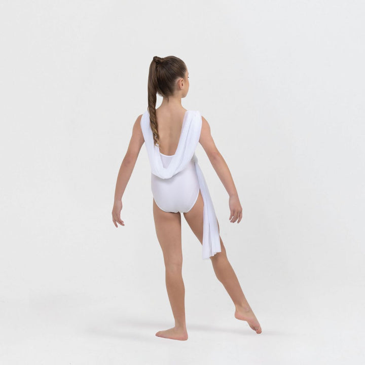 Studio 7 Dancewear Ivy Draped Mesh Lyrical Girls Leotard