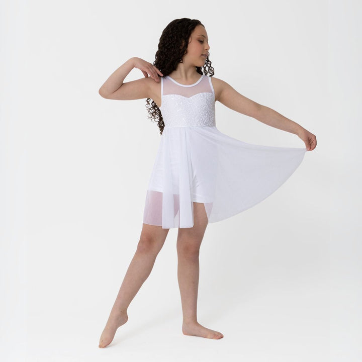 Studio 7 Dancewear Girls Josie Lyrical Sequin Dance Dress