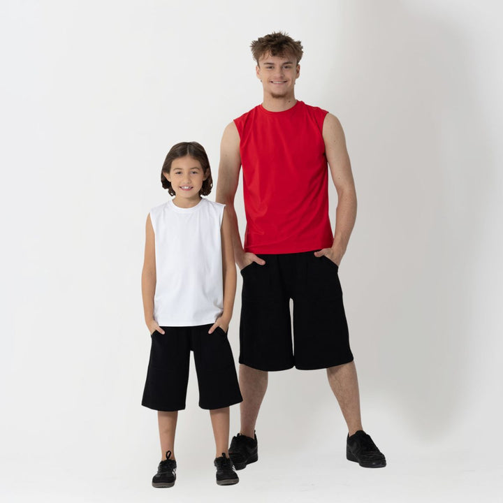 Studio 7 Dancewear Kids Kael Track Unisex Dance Shorts